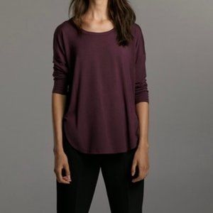 Aritzia Babaton Dolman Sleeves Purple Top size S